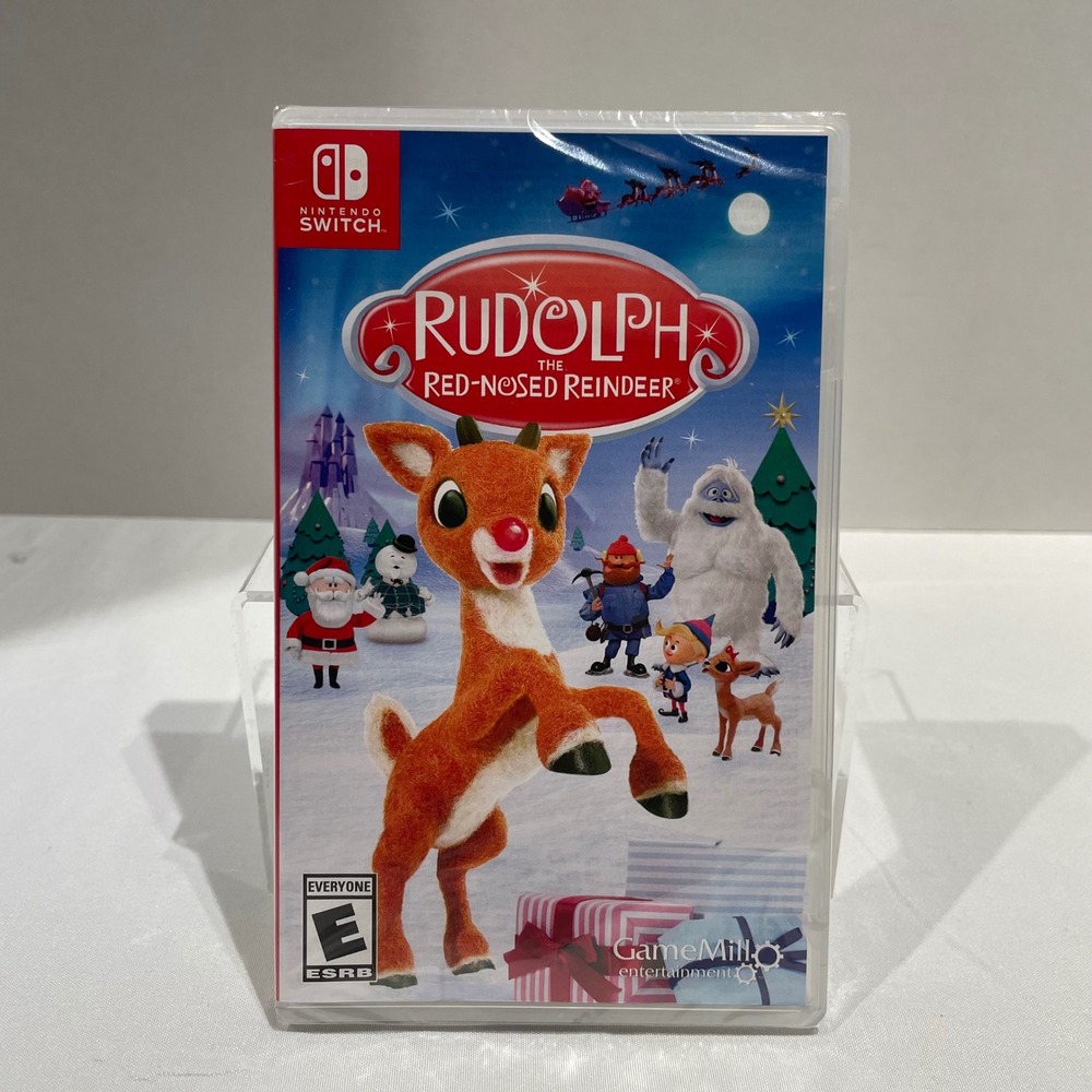 Rudolph The Red-Nosed Reindeer Nintendo‎ Switch Game New Sealed HAC P BN9LA